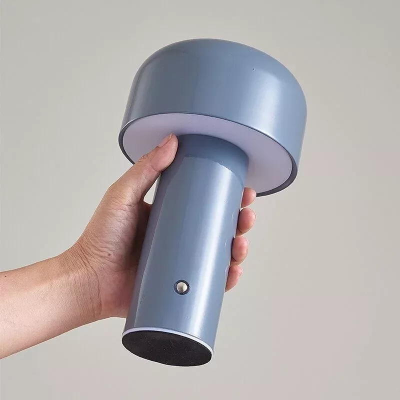 Lampe de chevet champignon LED tactile design rétro