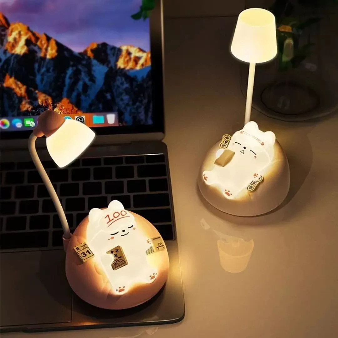 Lampe de chevet enfant tactile animale flexible