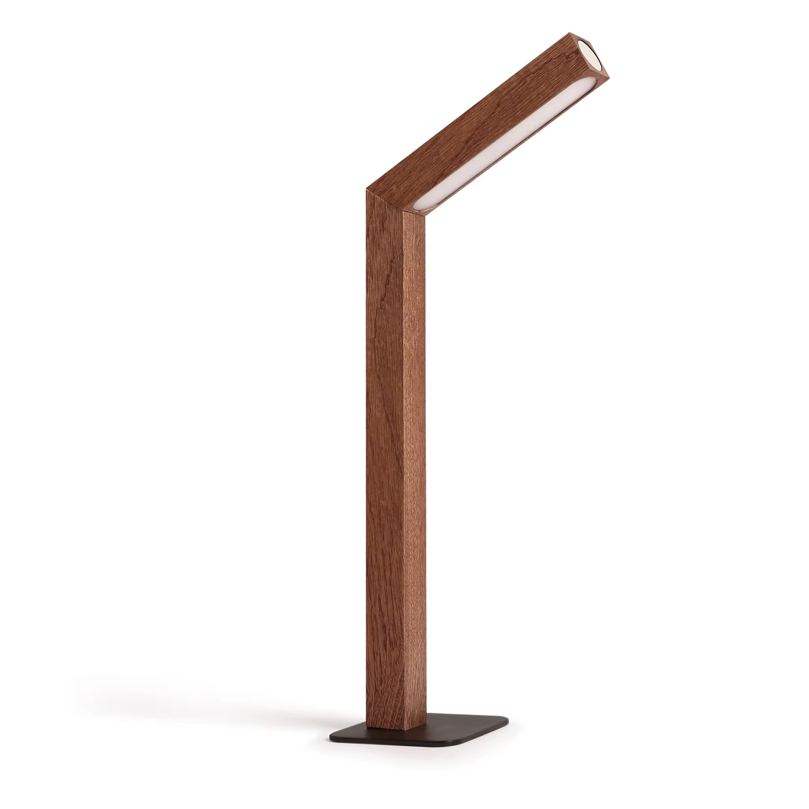 Lampe de chevet en bois barre LED rotative nordique