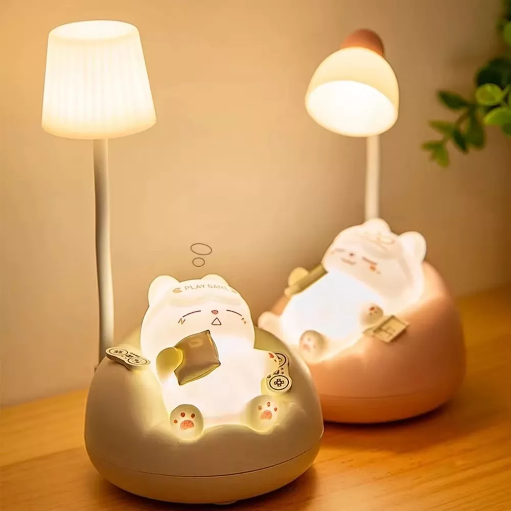 Lampe de chevet enfant tactile animale flexible