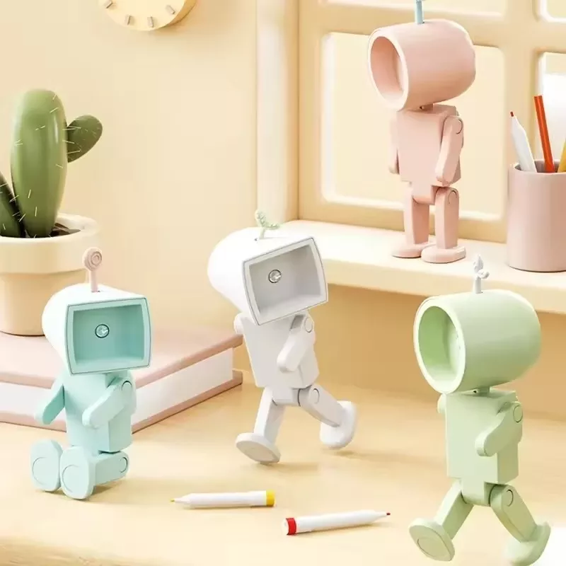 Lampe de chevet enfant robot astronaute 