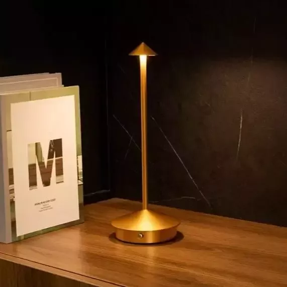 Lampe de chevet tactile rechargeable LED 3 intensités sans fil