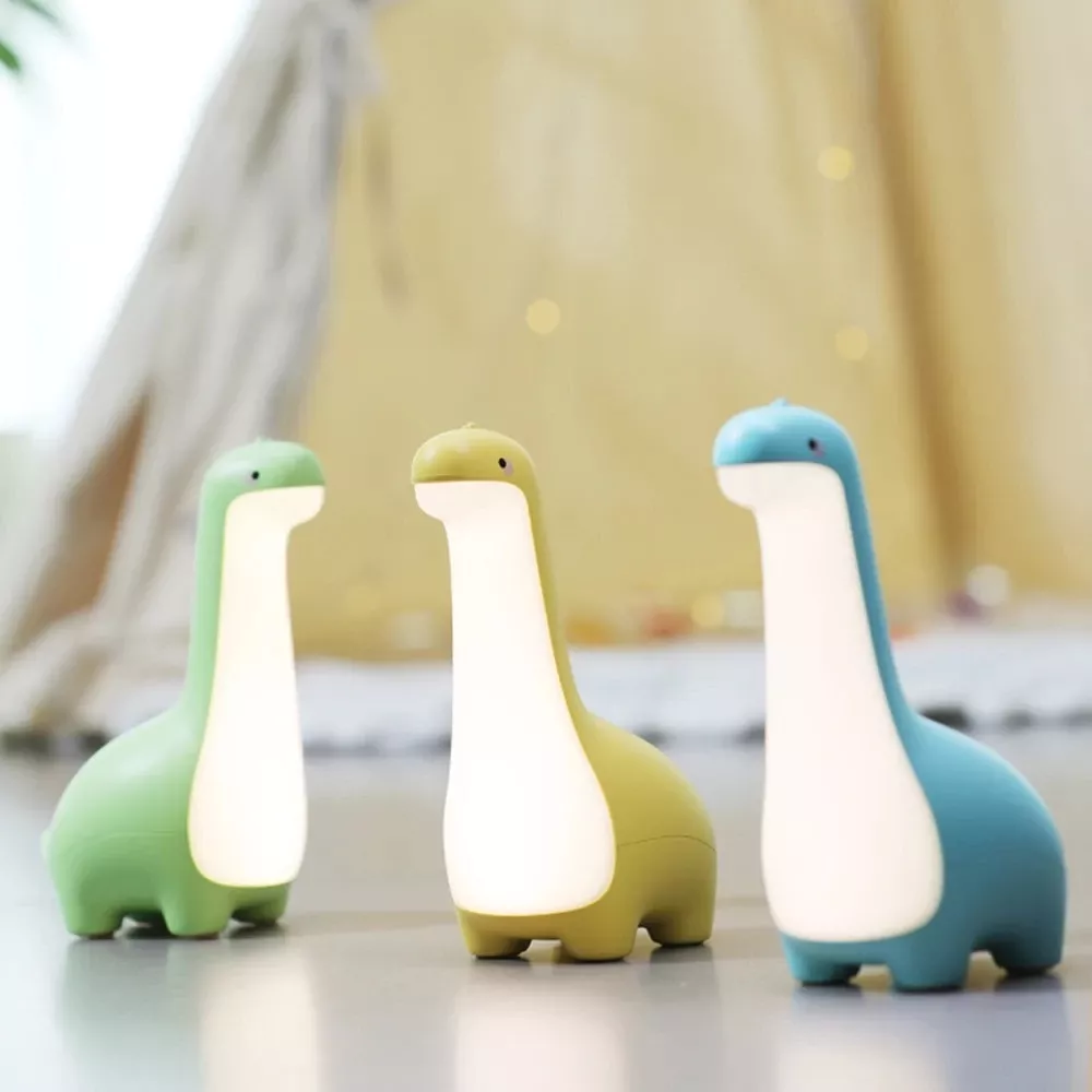 Lampe de chevet enfant dinosaure LED