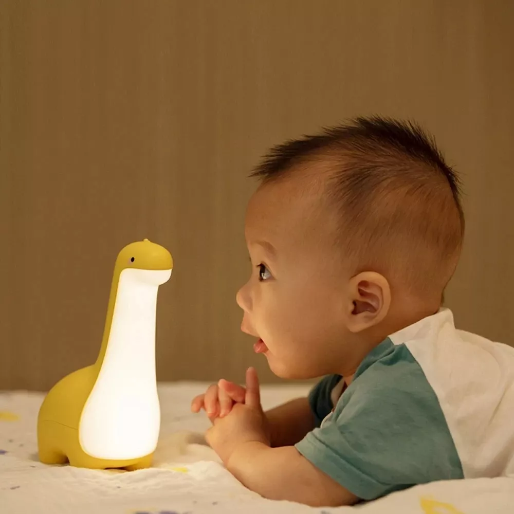Lampe de chevet enfant dinosaure LED