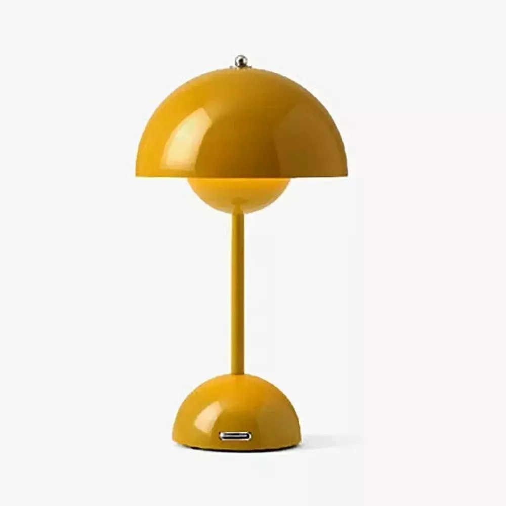Lampe de Chevet Champignon Crème Tactile Variateur LED