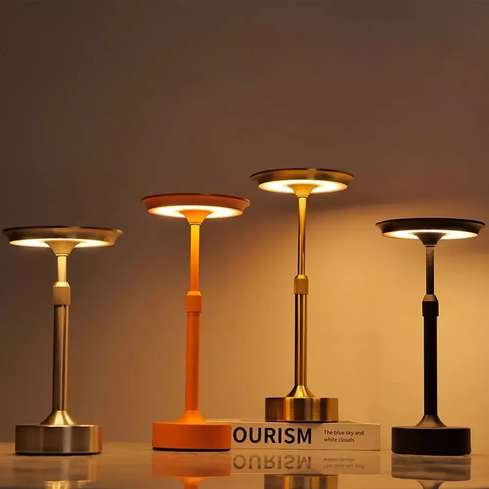 Lampe de chevet tactile télescopique hauteur réglable