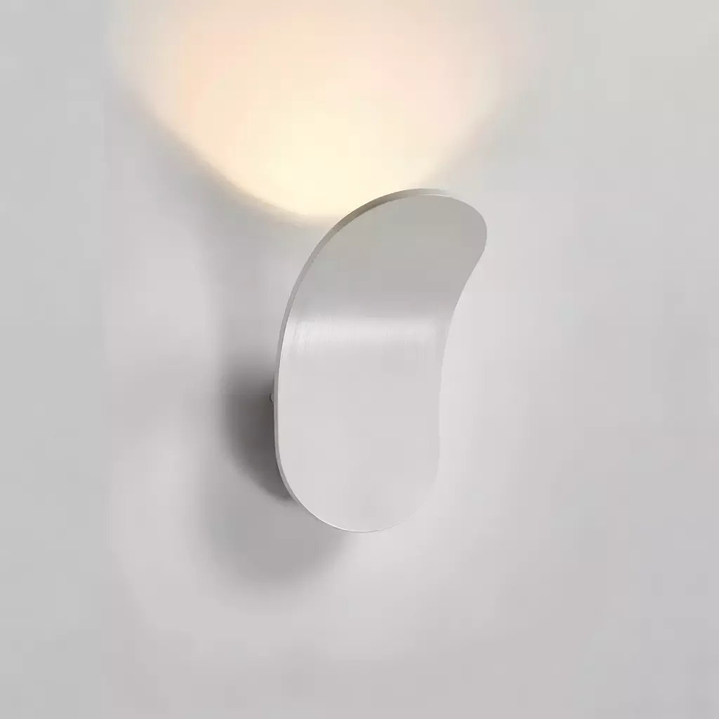 Lampe de chevet murale LED aluminium