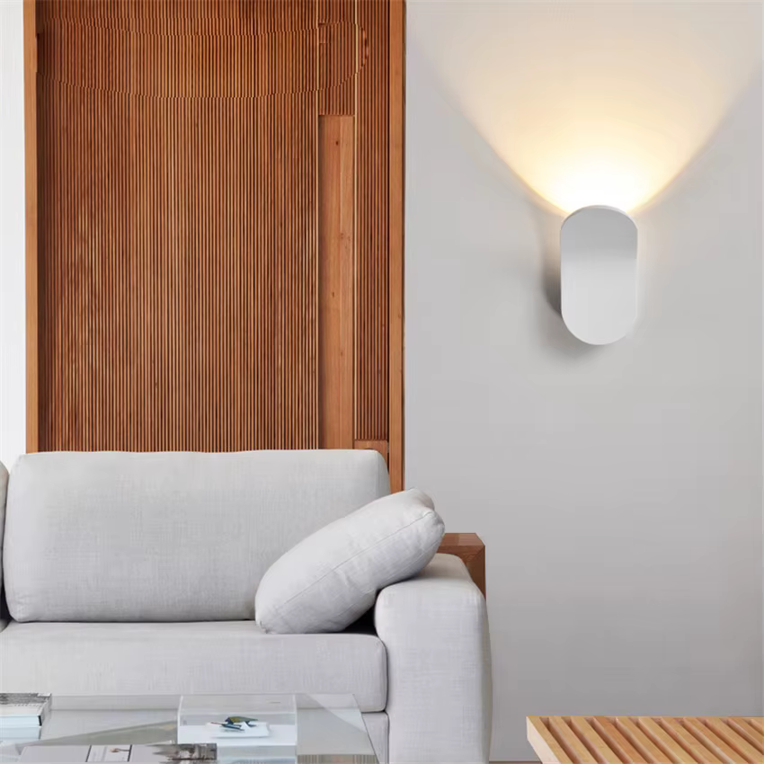 Lampe de chevet murale LED aluminium