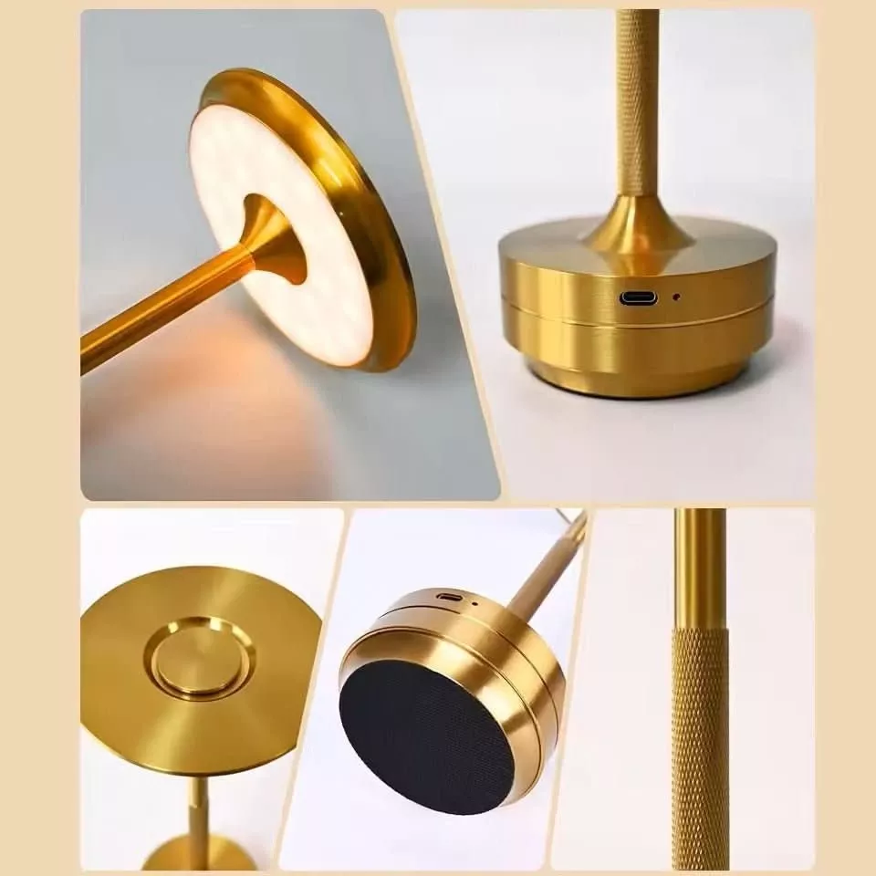 Lampe de chevet tactile télescopique hauteur réglable