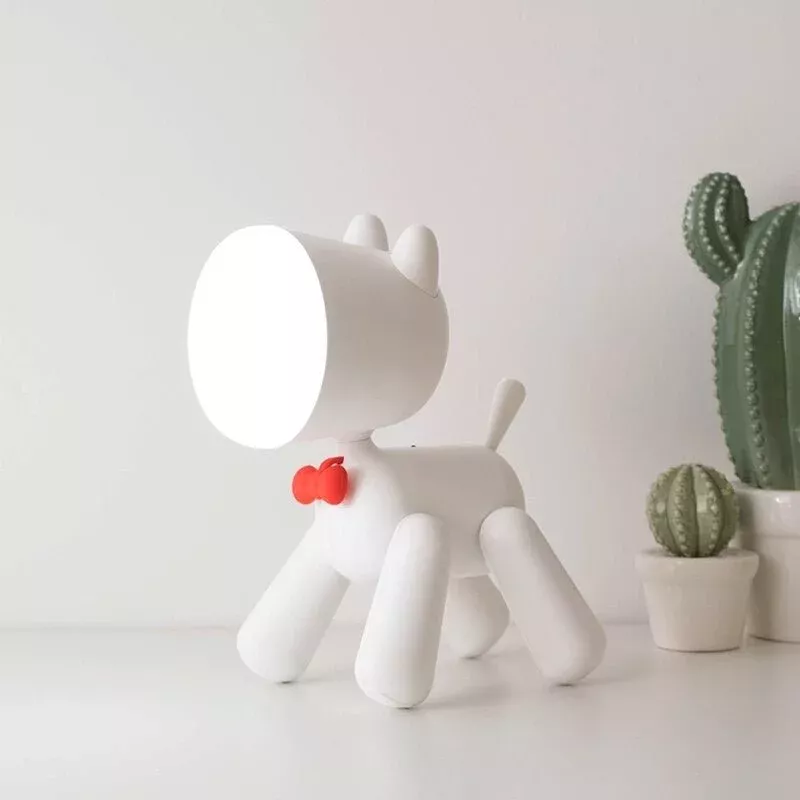 Lampe de chevet enfant chiot LED 