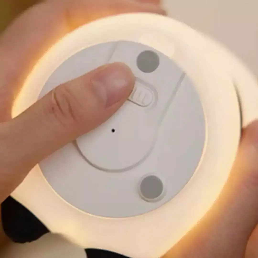 Lampe de chevet enfant panda silicone LED