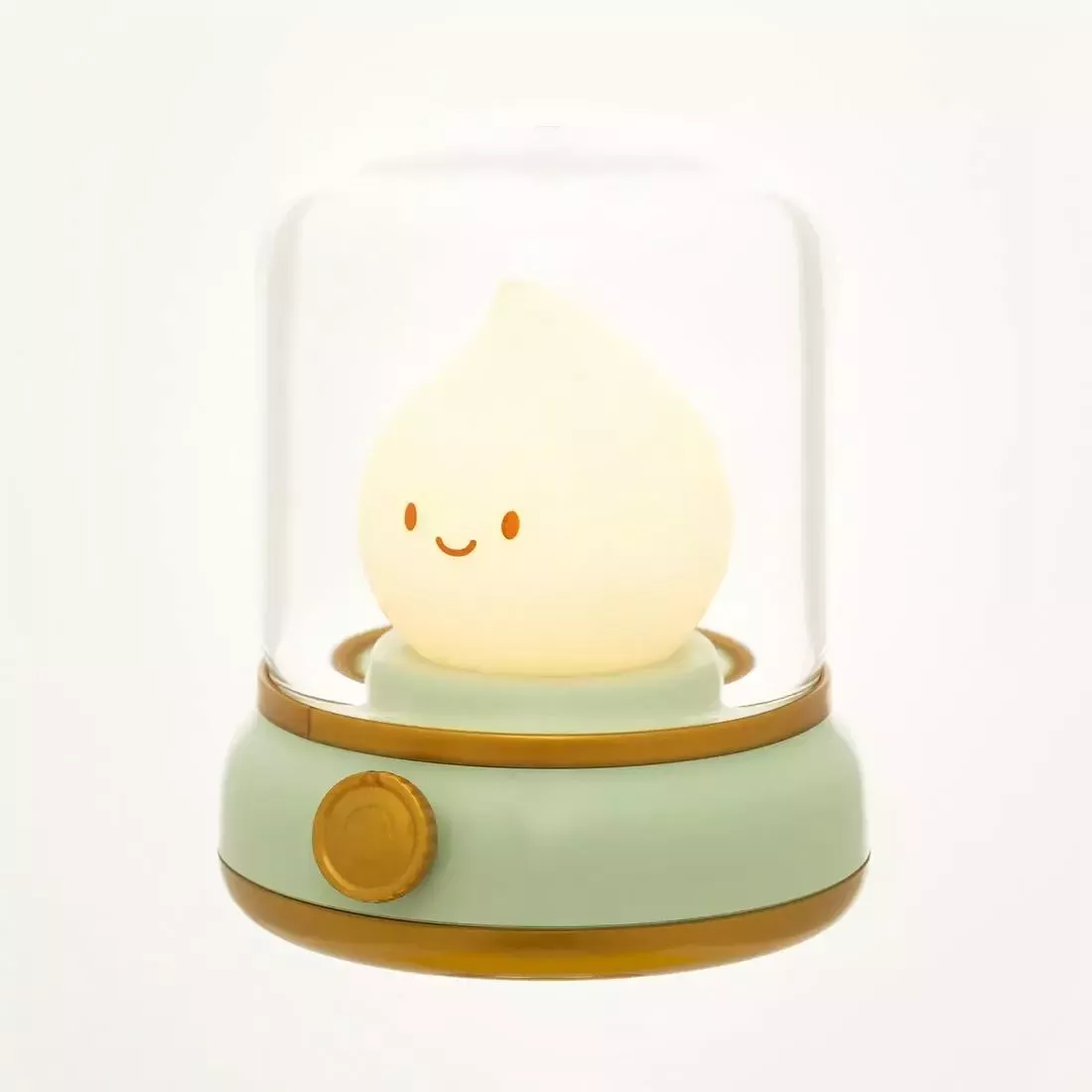 Mini lampe de chevet enfant flamme kawaii 