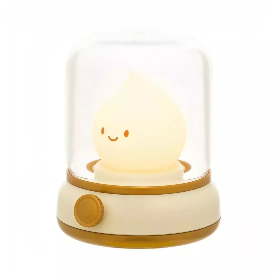 Mini lampe de chevet enfant flamme kawaii 